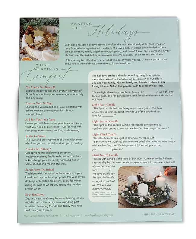 Grief Mail Series: Holiday