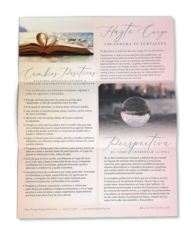 Spanish Grief Mail series: Isolation