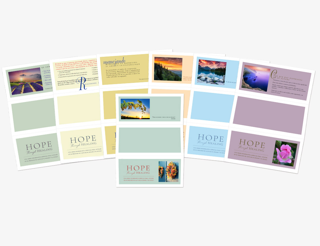 Spanish Grief Mail Series Bundle Hope Through Healing Publications