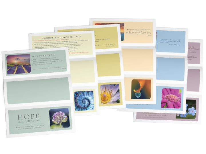grief mail series bereavement mailers for hospice grief mailers